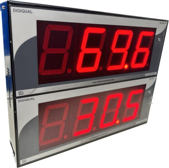 Jumbo Humidity Temperature Indicator