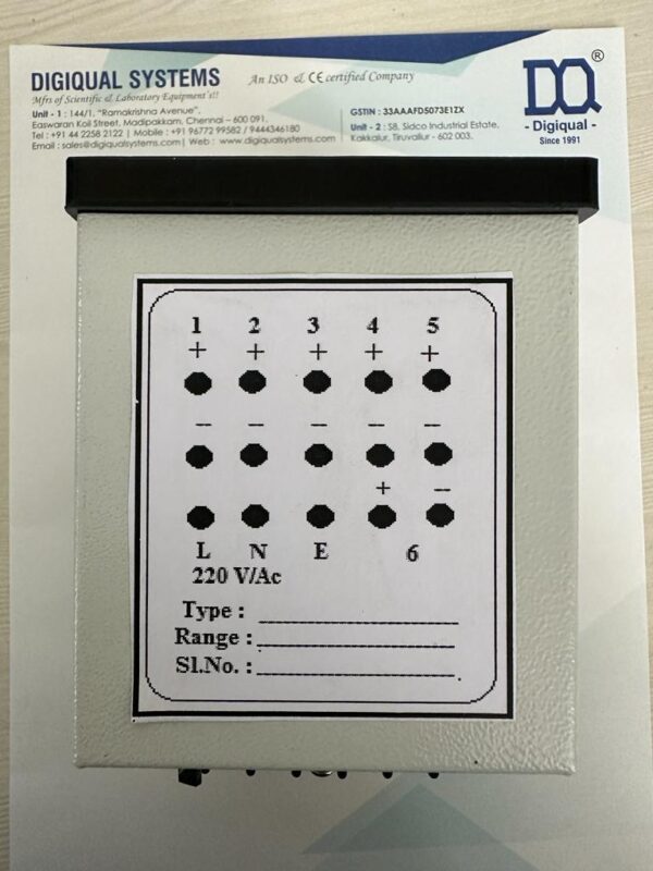 6 Input Temperature Indicator